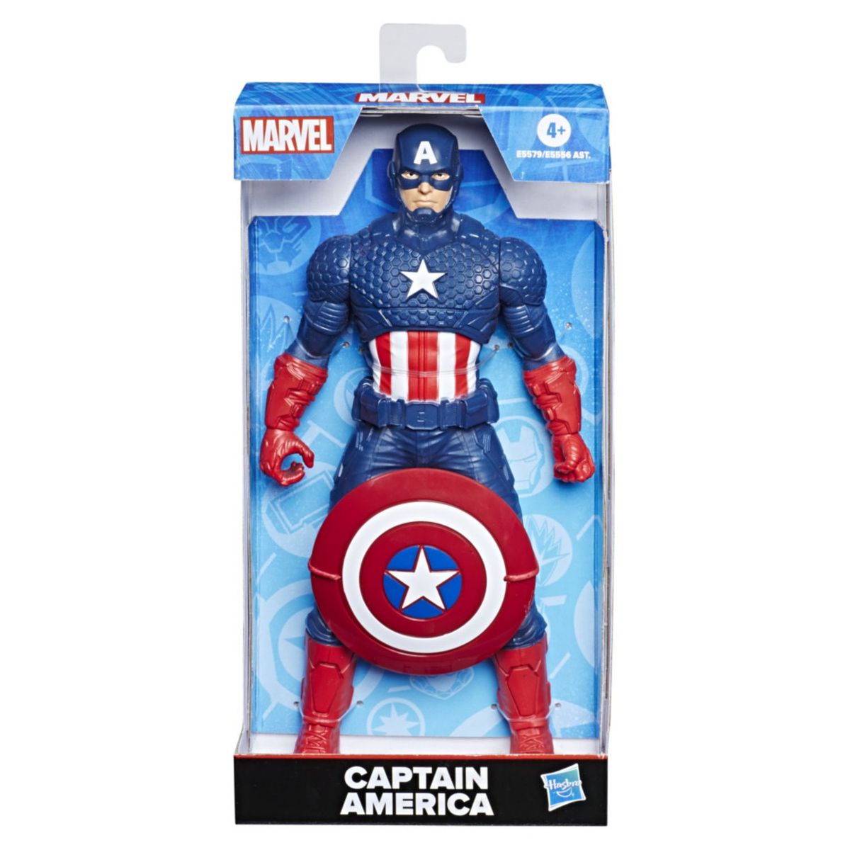 MARVEL - Figura de Acción Marvel Mighty Hero Series Capitán América