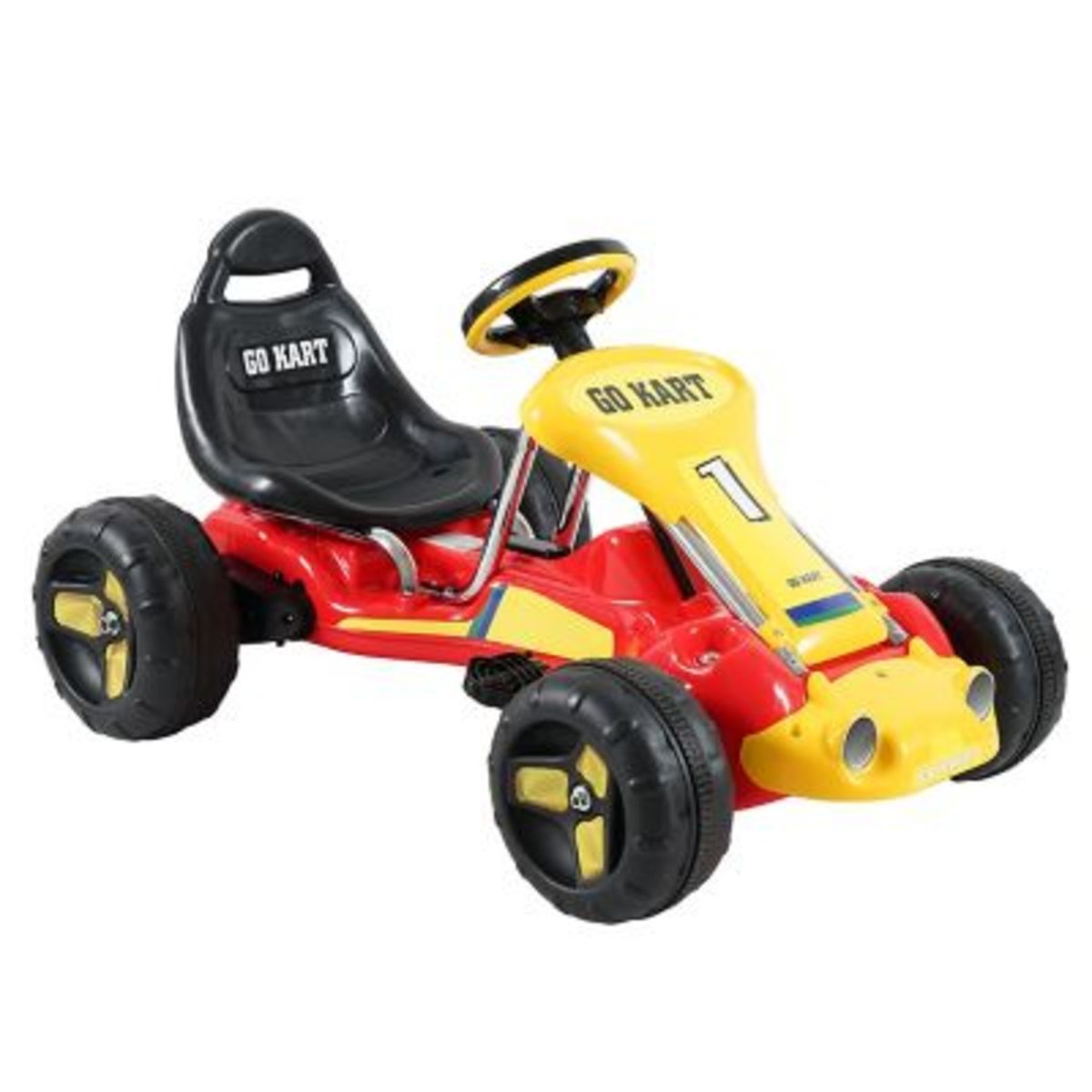 360 - Carro Montable Go Kart Adventure Rojo