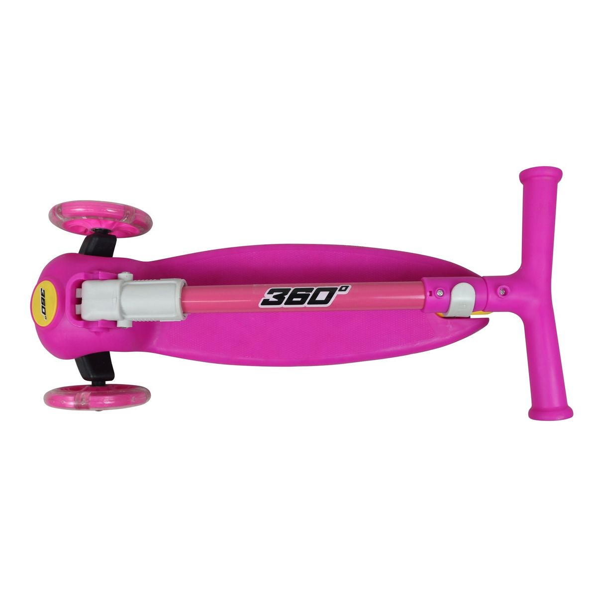 360 - Scooter 3 Ruedas Plegable Fucsia