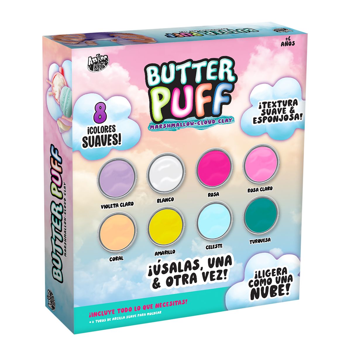 ANKER - Puff Marshmallow Arcilla