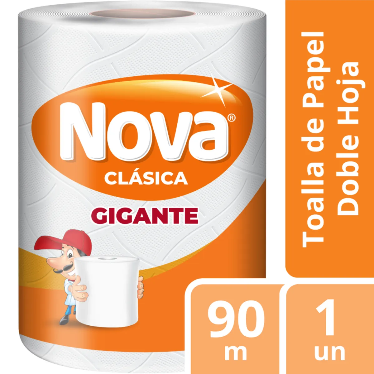 NOVA - Papel Toalla Nova Clásica Gigante Empaque 1 Und
