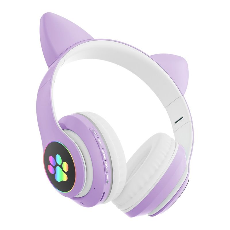 PROLINK - Audífono BT Cat Morado Prolink