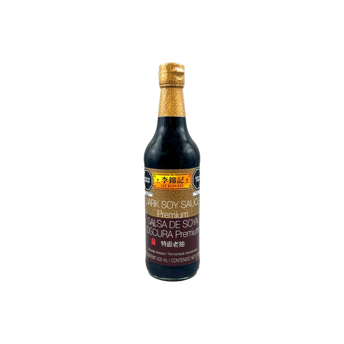 LEE KUM KEE - Salsa de Soya Oscura Lee Kum Kee Botella 500 mL