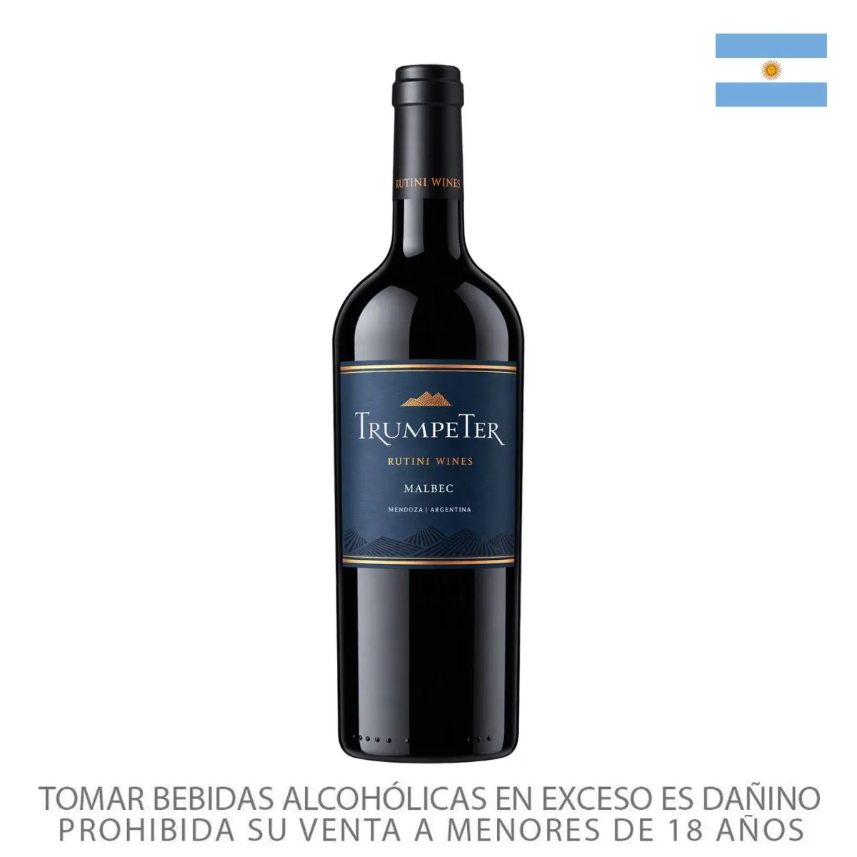TRUMPETER - Vino Tinto Trumpeter Malbec Botella 750 mL