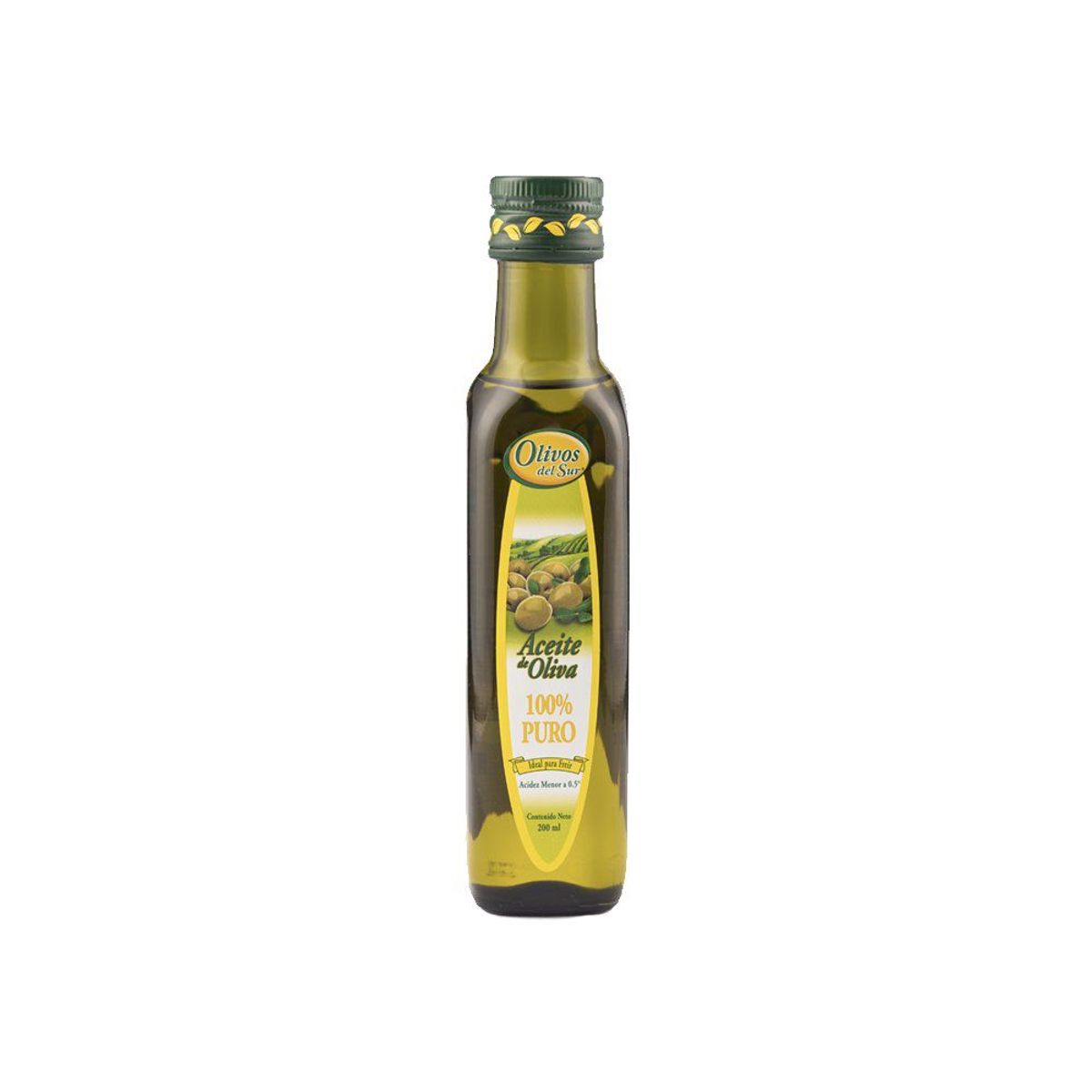 OLIVOS DEL SUR - Aceite de Oliva Puro Olivos del Sur Botella 200 mL