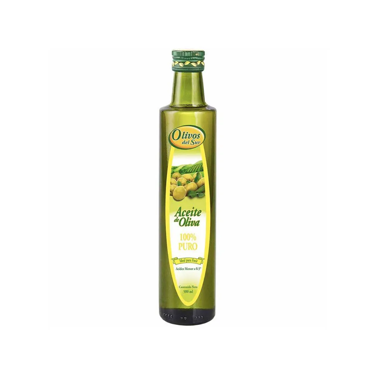 OLIVOS DEL SUR - Aceite de Oliva Puro Olivos del Sur Botella 500 mL