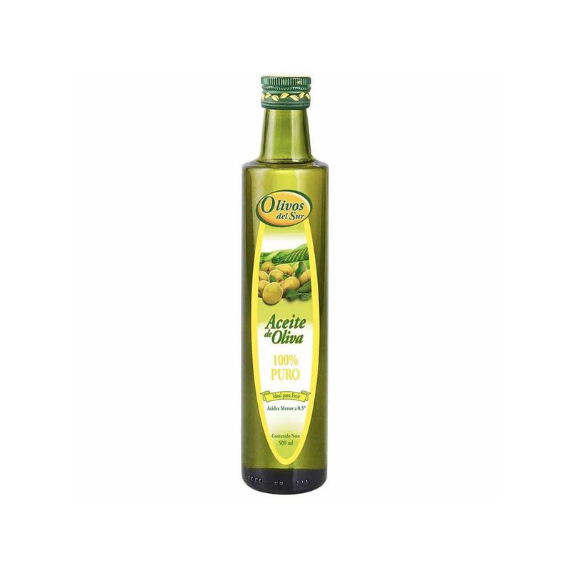 OLIVOS DEL SUR - Aceite de Oliva Puro Olivos del Sur Botella 500 mL