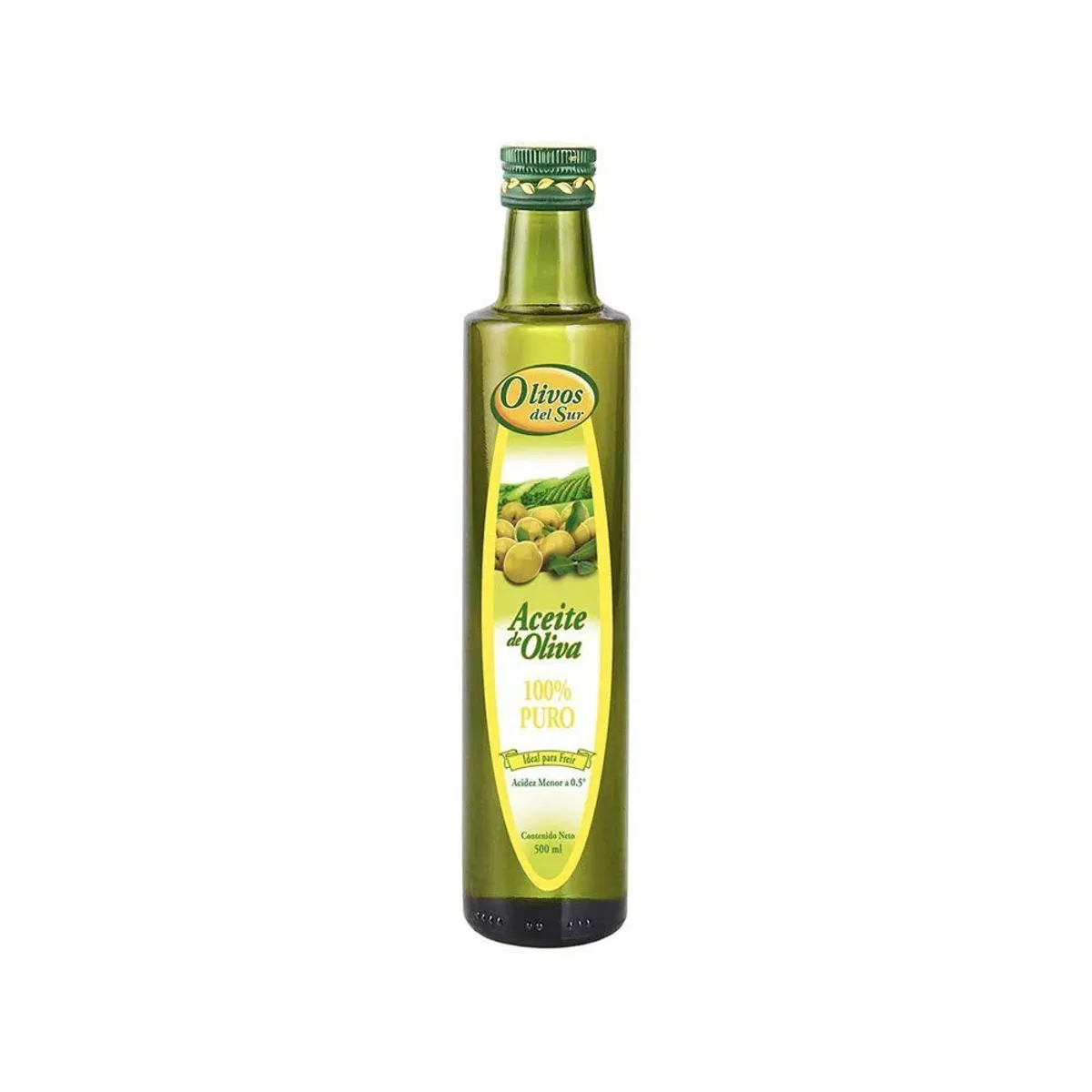 OLIVOS DEL SUR - Aceite de Oliva Puro Olivos del Sur Botella 500 mL