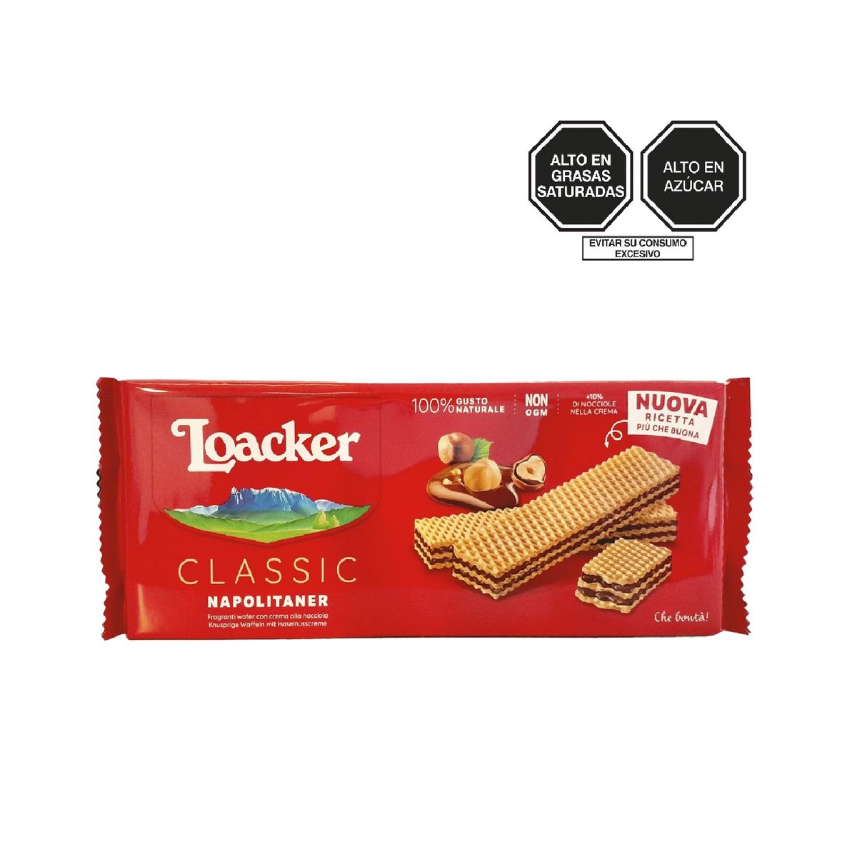 LOACKER - Waffer Loacker Clásico Napolitaner Empaque 175 g