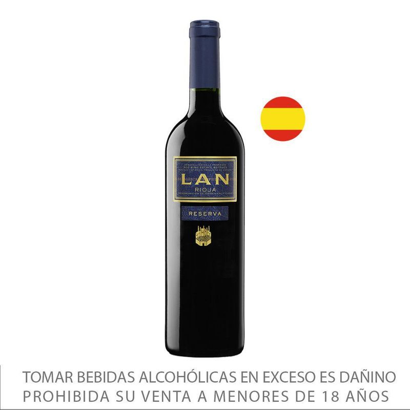 LAN - Vino Tinto Reserva Lan 13.5° 750 mL