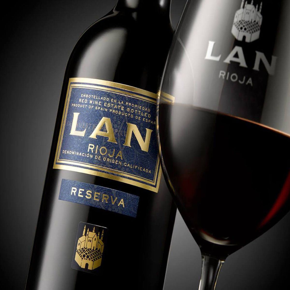 LAN - Vino Tinto Lan Reserva 13.5° Botella 750 mL