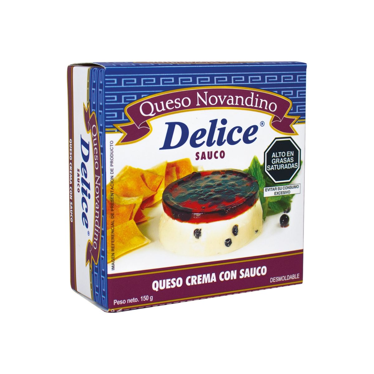 DELICE - Queso Novoandino Delice Sauco Empaque 150 g