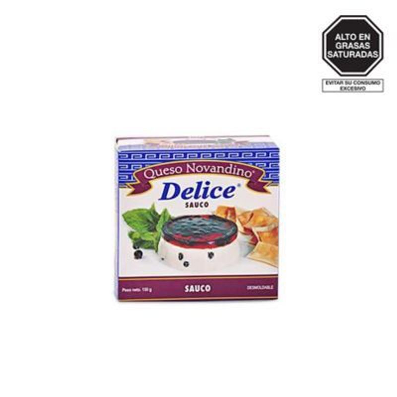 DELICE - Queso Novoandino Delice Sauco Empaque 150 g