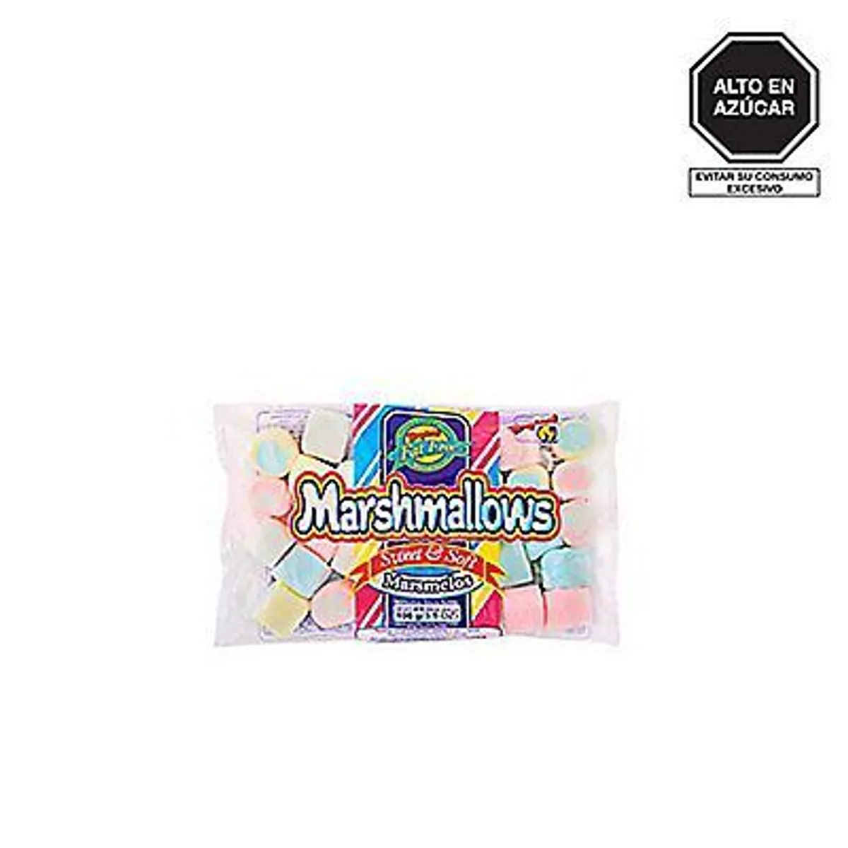 TROPICAL - Marshmallows Bicolor Tropical Bolsa 100 g