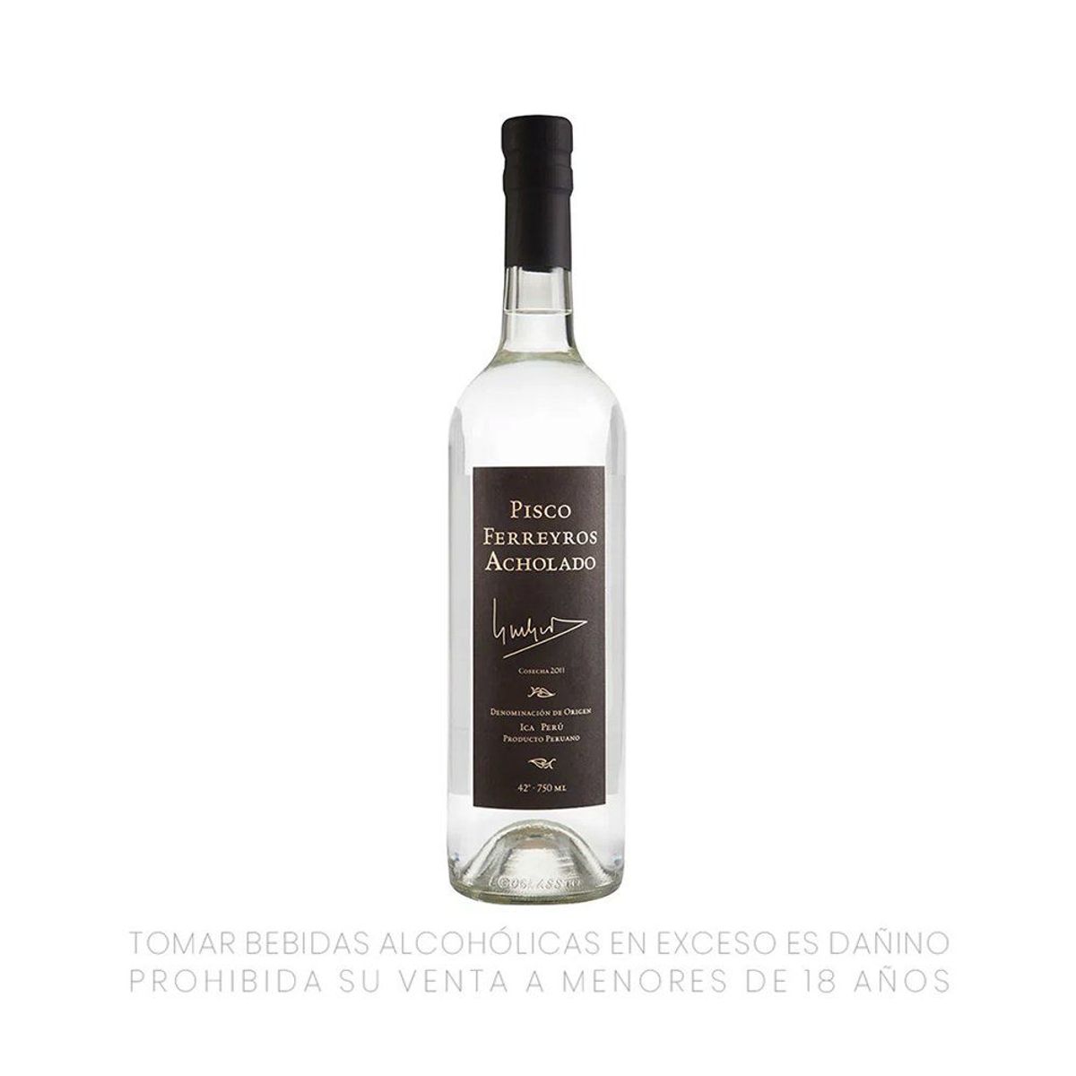 FERREYROS - Pisco Ferreyros Acholado Botella 750 mL