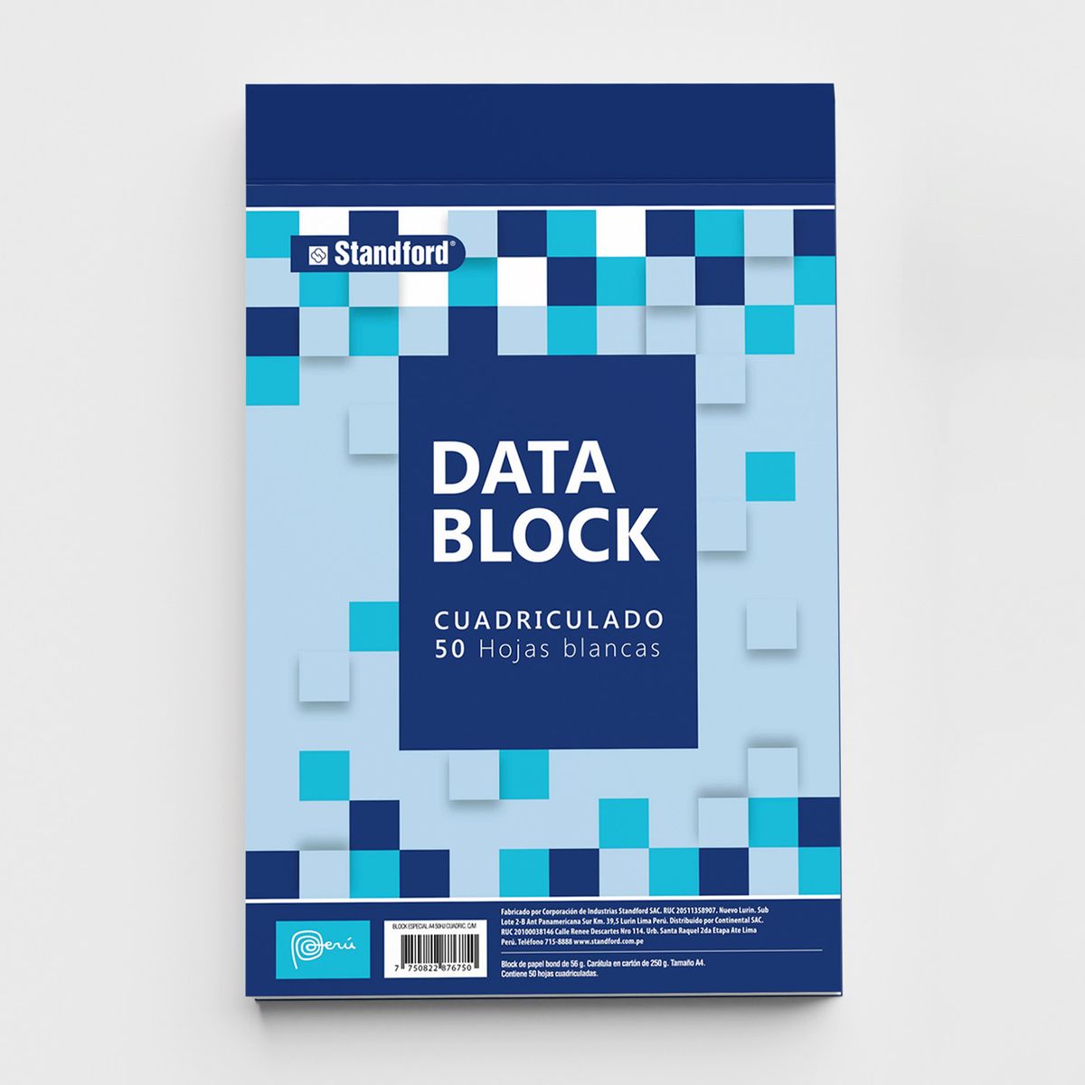 STANDFORD - Block Standford A4 Cuadriculado 500 Hojas
