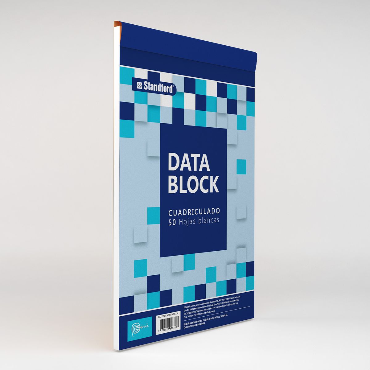 STANDFORD - Block Standford A4 Cuadriculado 500 Hojas