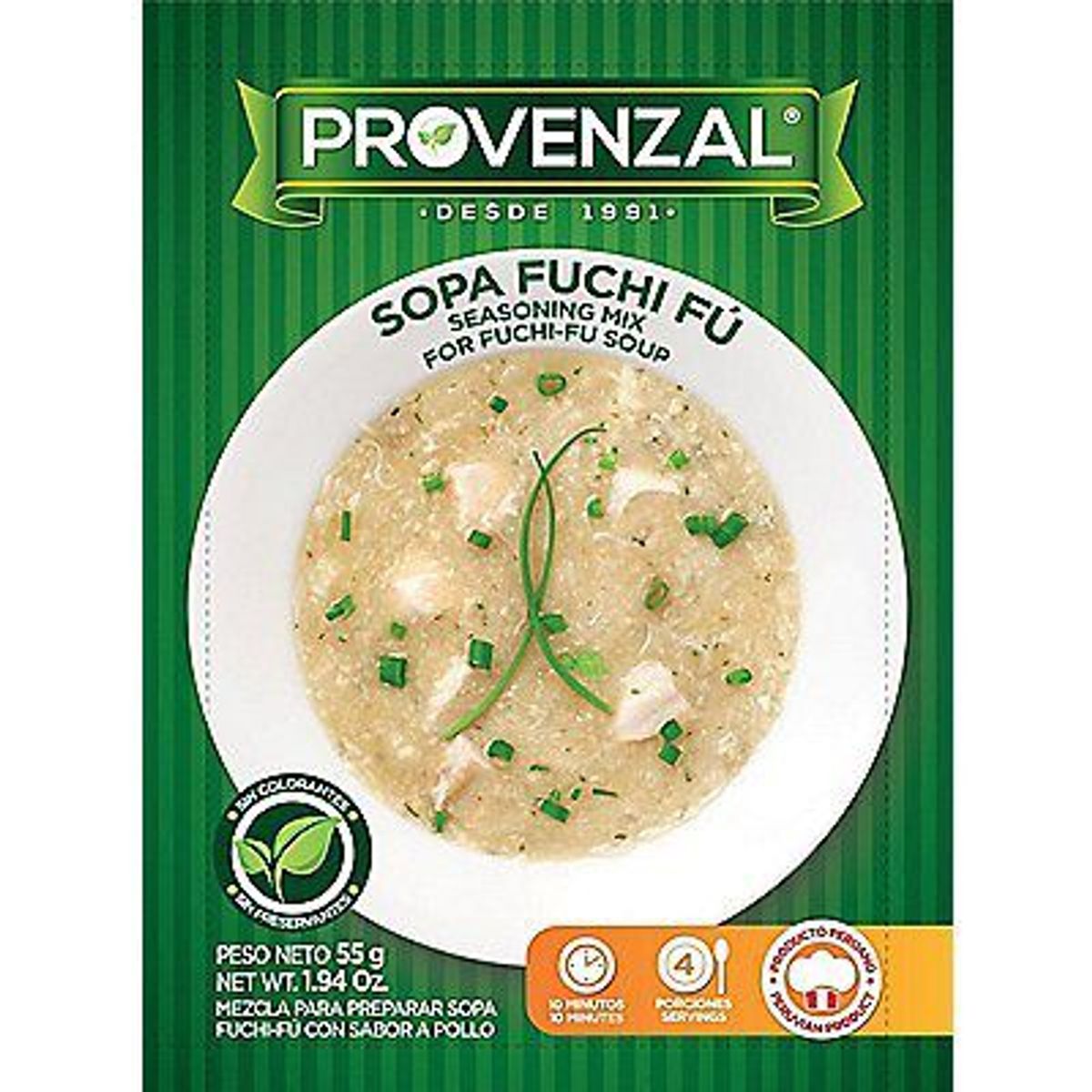 PROVENZAL - Sopa Fuchí Fú Sabor a Pollo Provenzal Caja 55 g