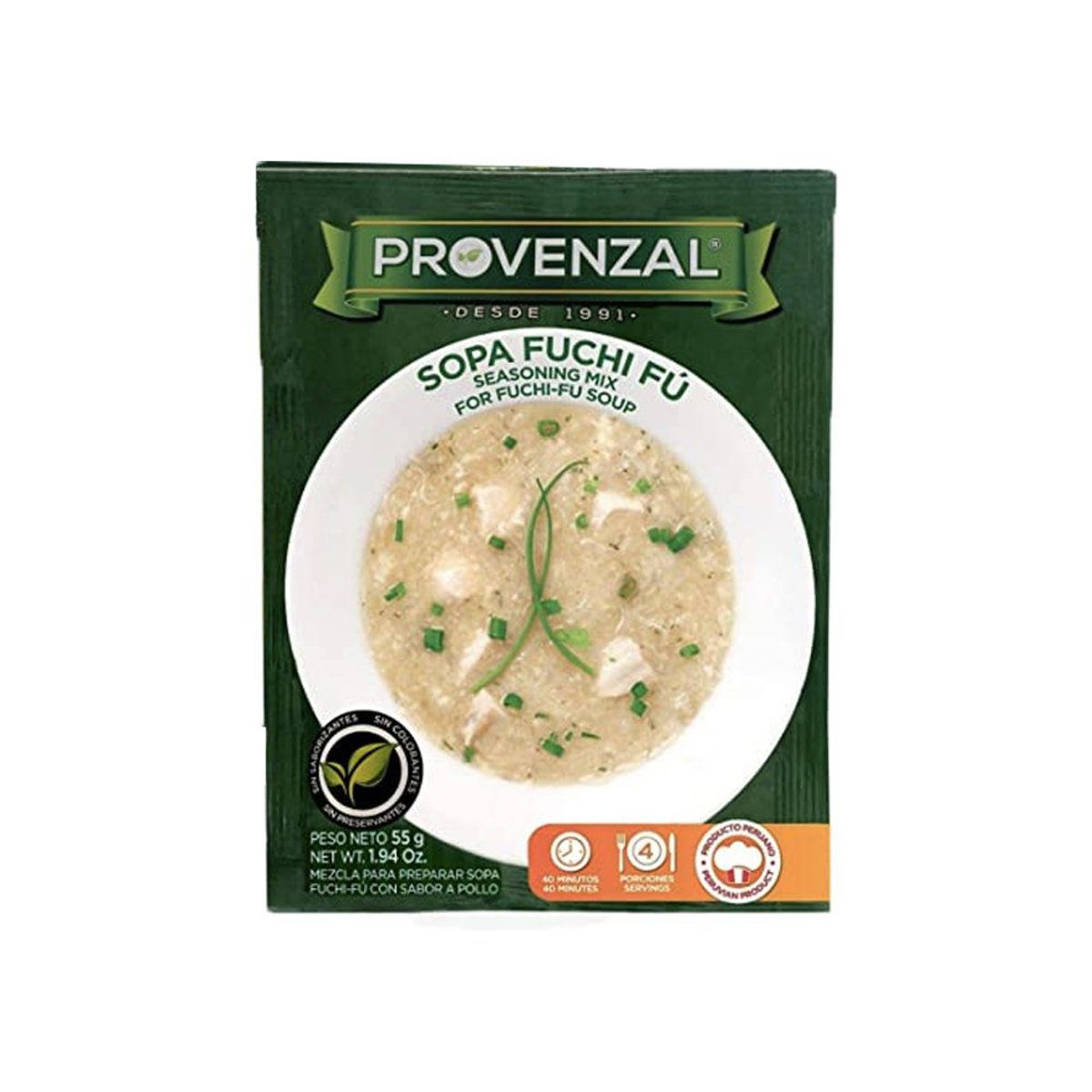 PROVENZAL - Sopa Fuchí Fú Sabor a Pollo Provenzal Caja 55 g