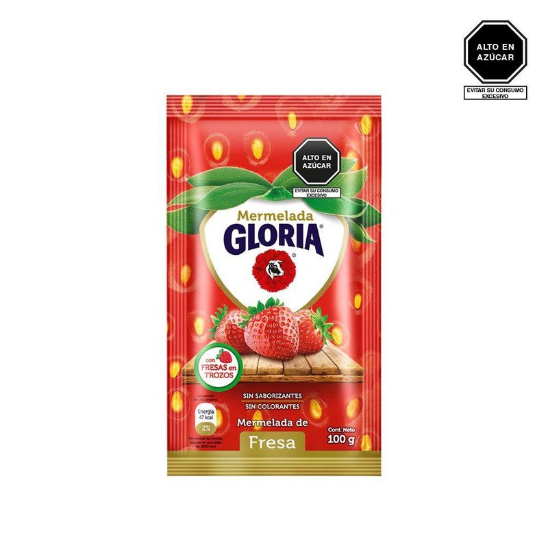 GLORIA - Mermelada de Fresa Gloria 100 g