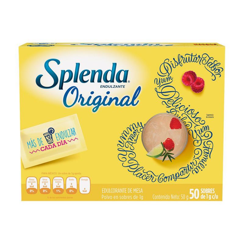 SPLENDA - Splenda Sobres x 50 Unidades