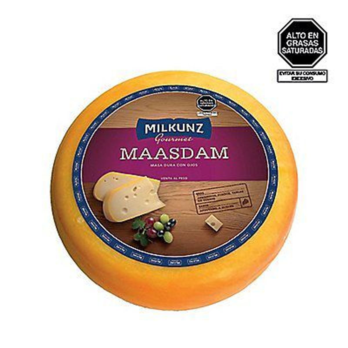 MILKUNZ - Queso Maasdam Milkunz x Kg