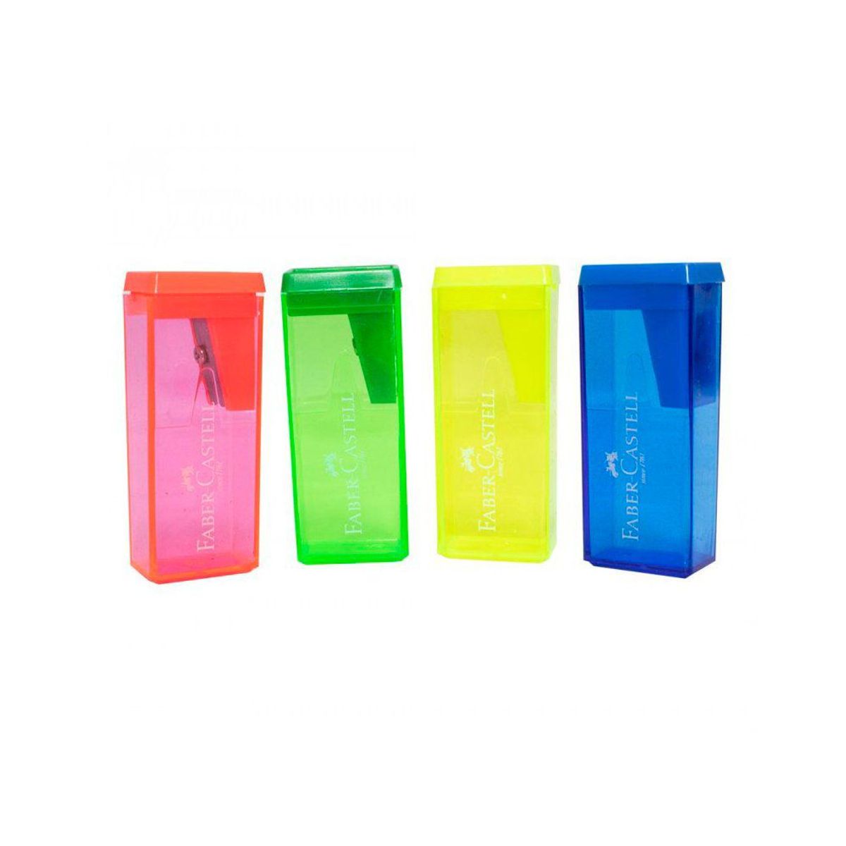 FABER CASTELL - Tajador Faber Castell Con Depósito Color Surtido