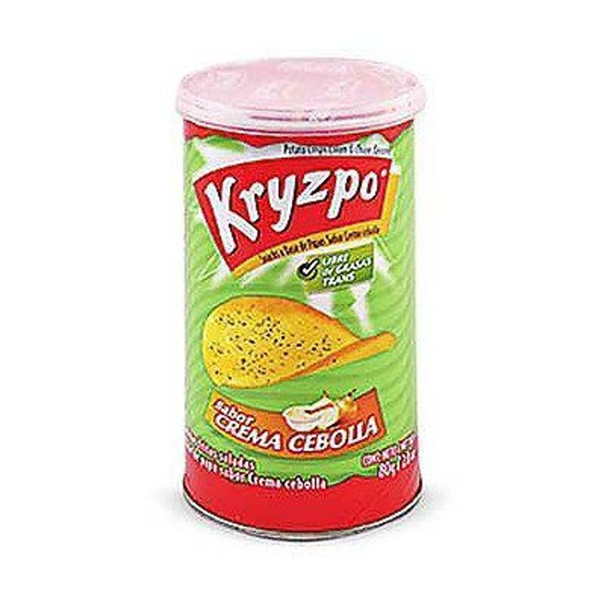 KRYZPO - Papas Kryzpo Sabor Crema de Cebolla Envase 80 g