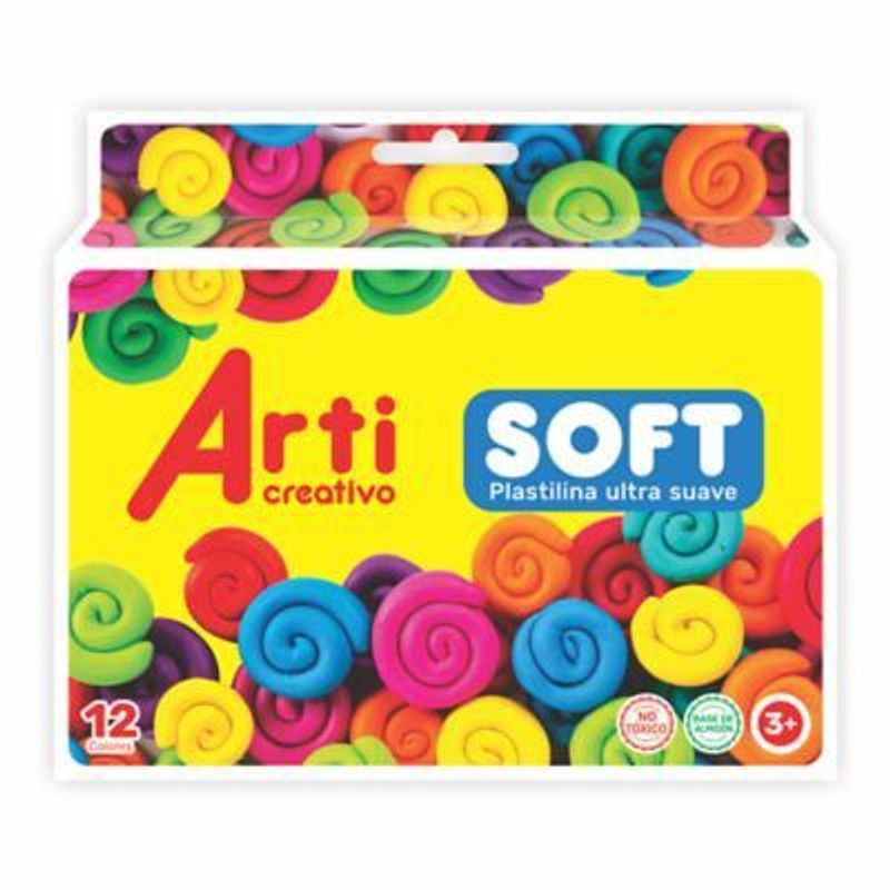 ARTI CREATIVO - Ac Plastilina Ju Mbo X 12