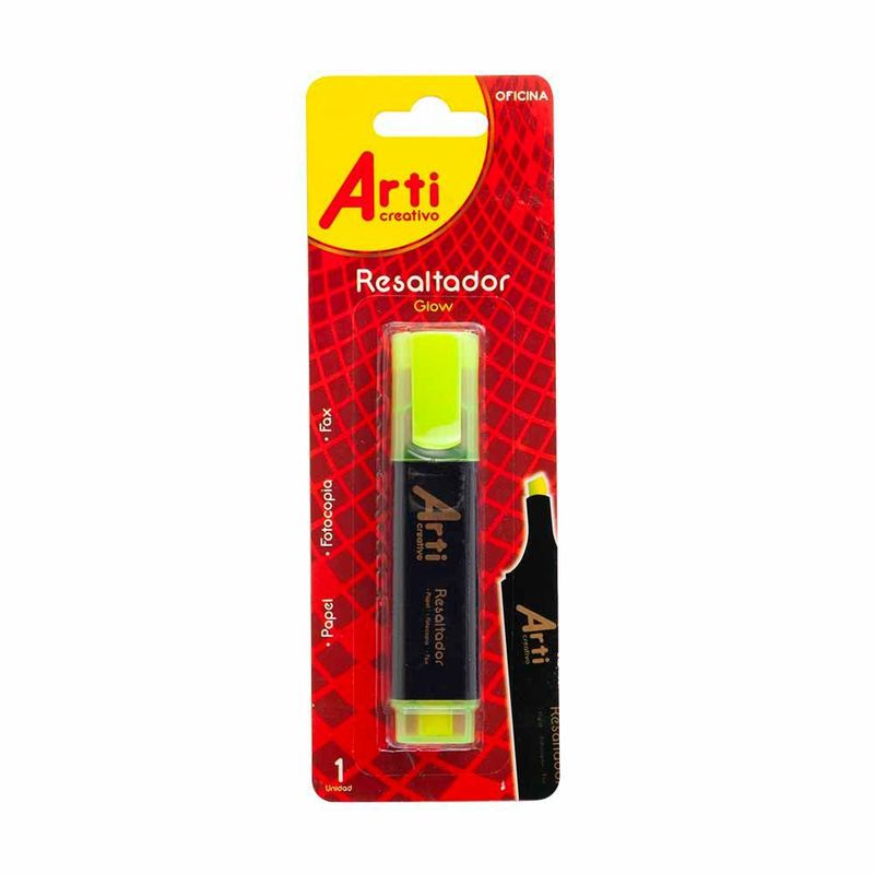 ARTI CREATIVO - Resaltador Arti Creativo Color Amarillo