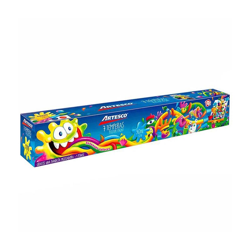 ARTESCO - Set Temperas X7 Artescokids