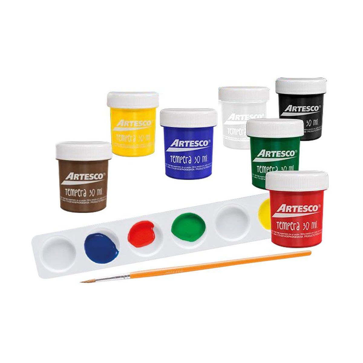 ARTESCO - Témperas Artesco Kids Caja 7 Und