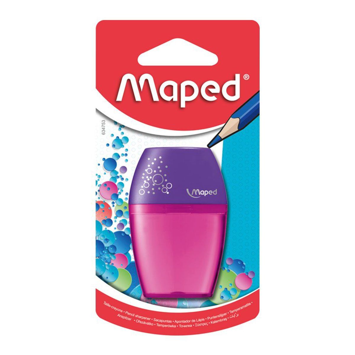MAPED - Tajador Maped Shaker 1 Agujero Con Depósito