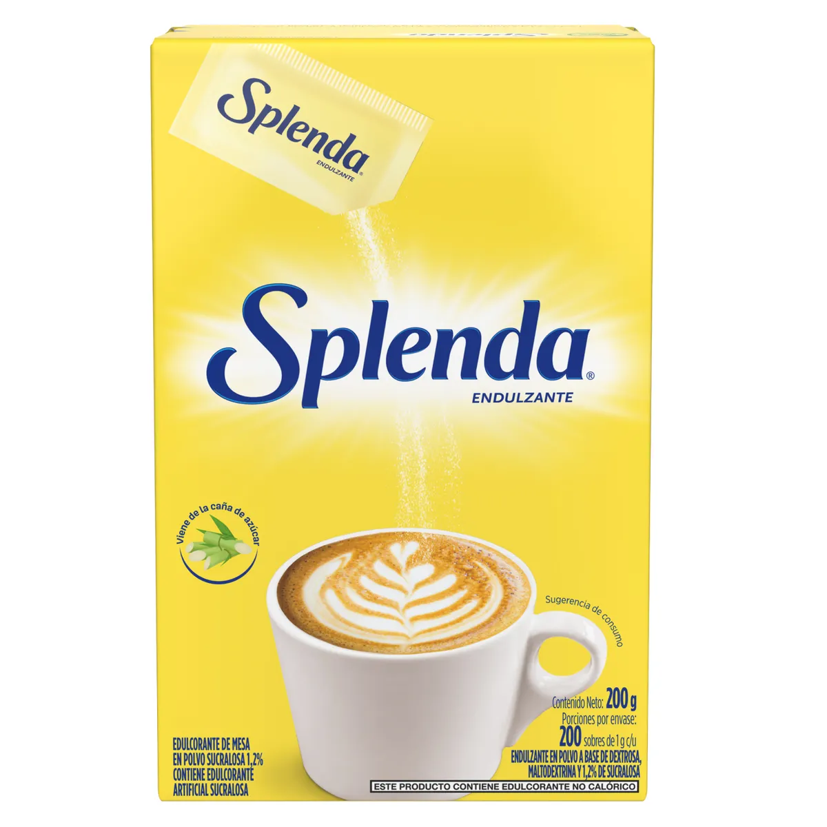SPLENDA - Edulcorante Splenda Caja 200 Sobres