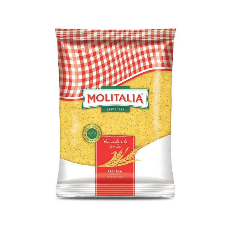 MOLITALIA - Fideo Corto Letras Molitalia 250 g