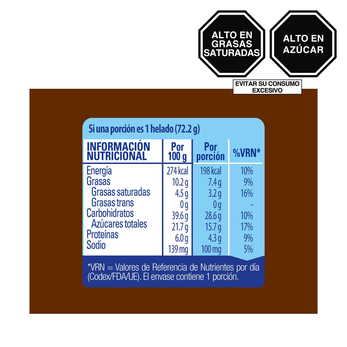DONOFRIO - Sándwich Donofrio Vainilla Empaque 112.8 mL