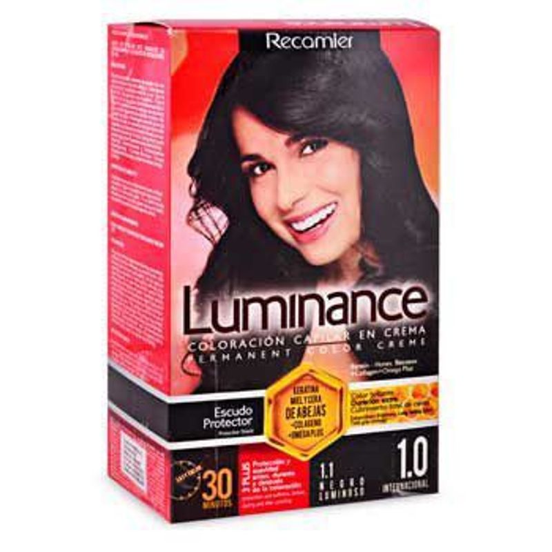 LUMINANCE - Tinte para Cabello Luminance 1.0 Negro Luminoso 60 g