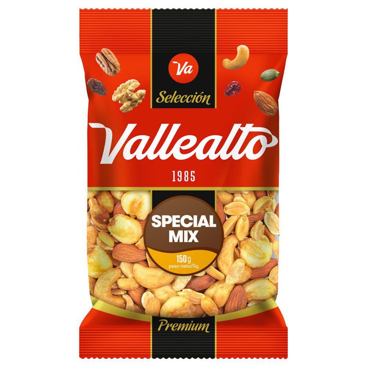 VALLEALTO - Snack Frutos Secos Vallealto Special Mix Bolsa 150 g