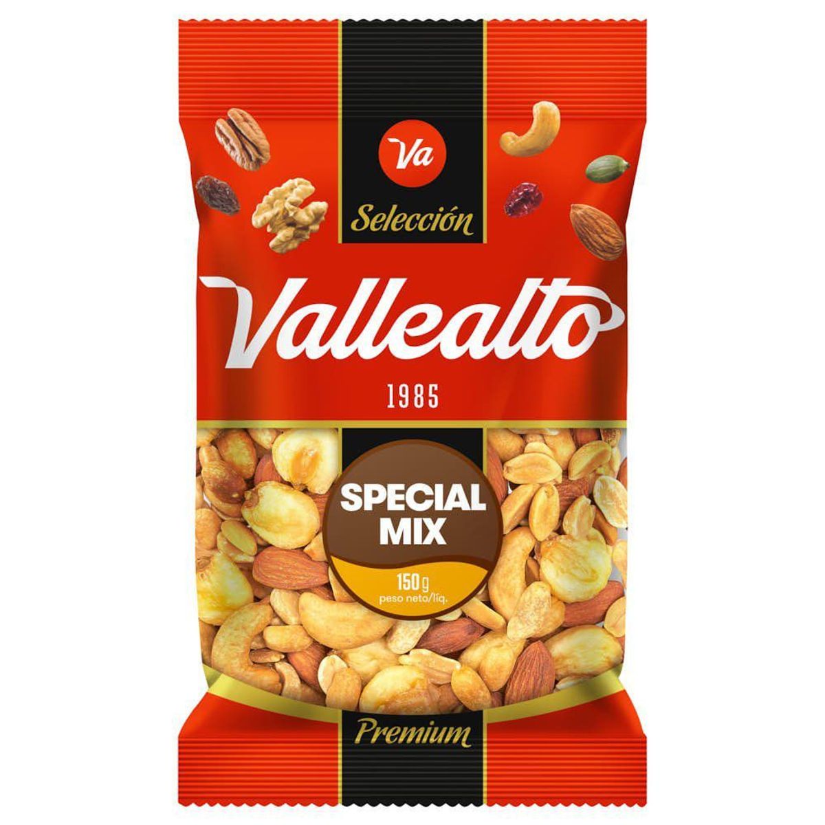 VALLEALTO - Snack Frutos Secos Vallealto Special Mix Bolsa 150 g