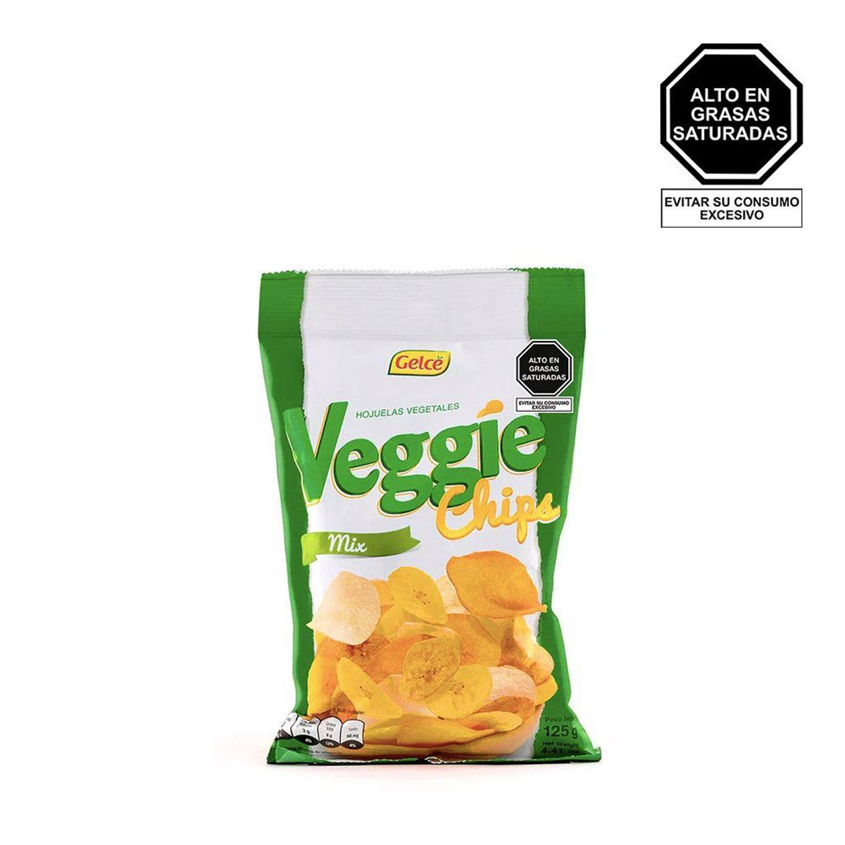 GELCE - Veggie Chips Mix Gelce Bolsa 125 g