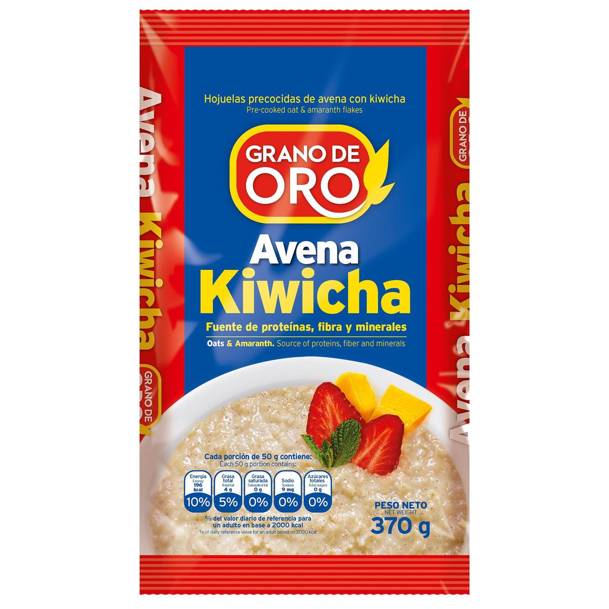 GRANO DE ORO - Avena Kiwicha Grano de Oro Bolsa 370 g