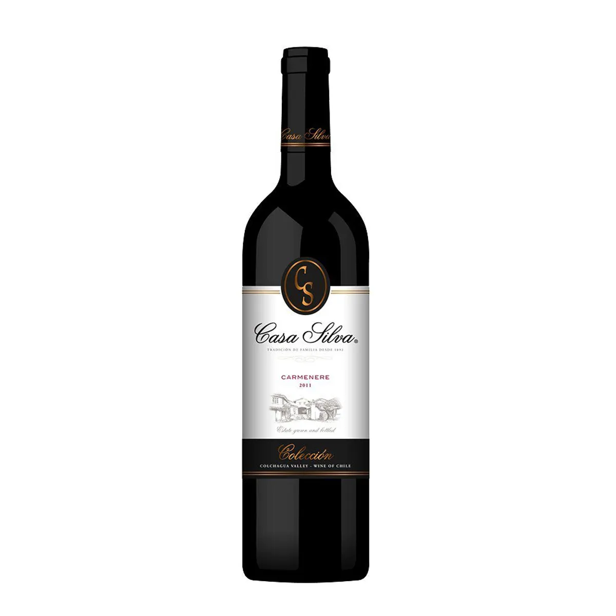CASA SILVA - Vino Tinto Casa Silva Colección Carmenere Botella 750 mL