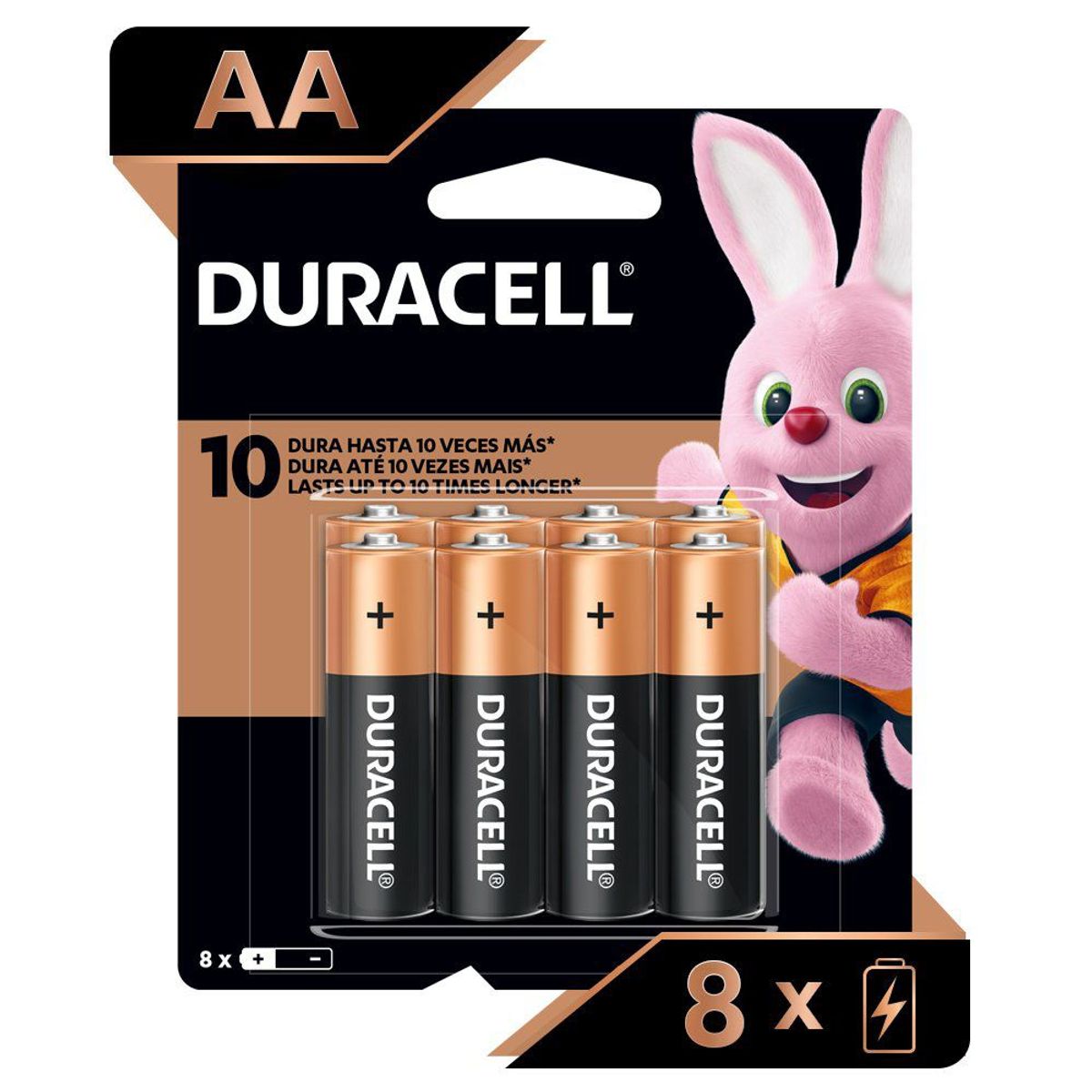 DURACELL - Pilas Alcalinas Aa X8Un