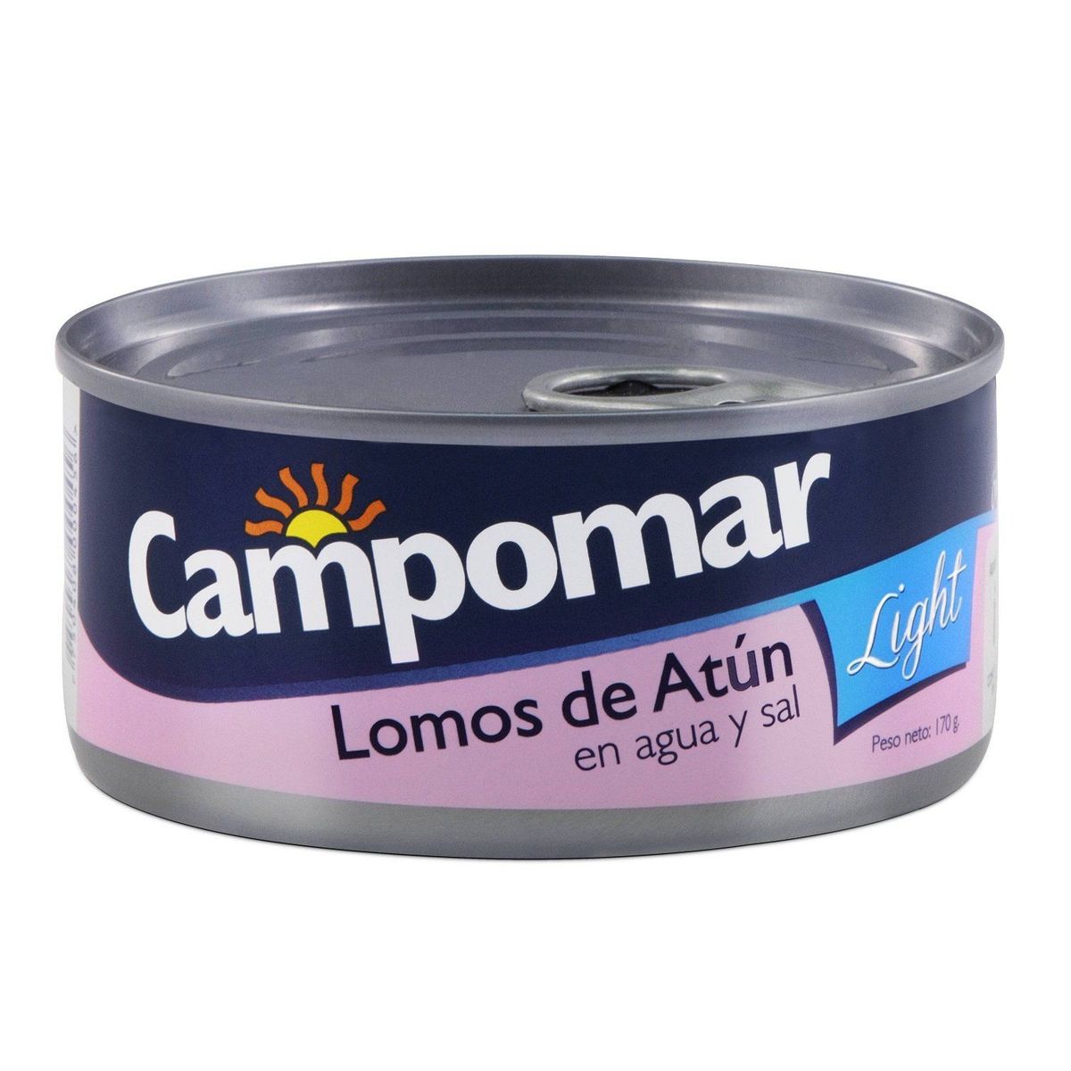 CAMPOMAR - Lomo de Atún en Agua y Sal Campomar 170 g
