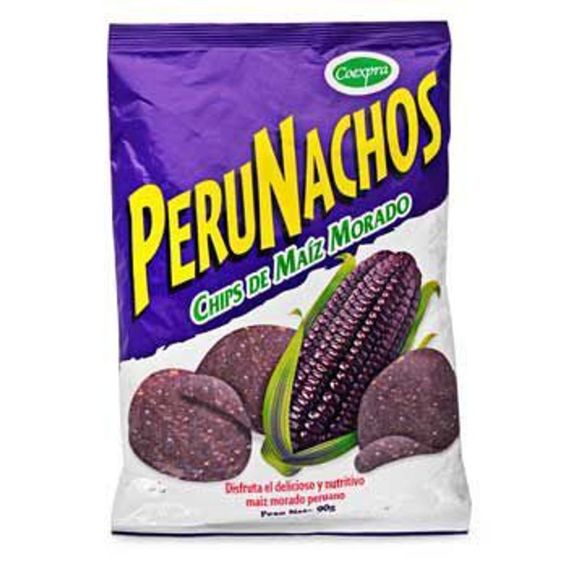 PERU NACHOS - Nachos de Maíz Morado Perú Nachos 90 g