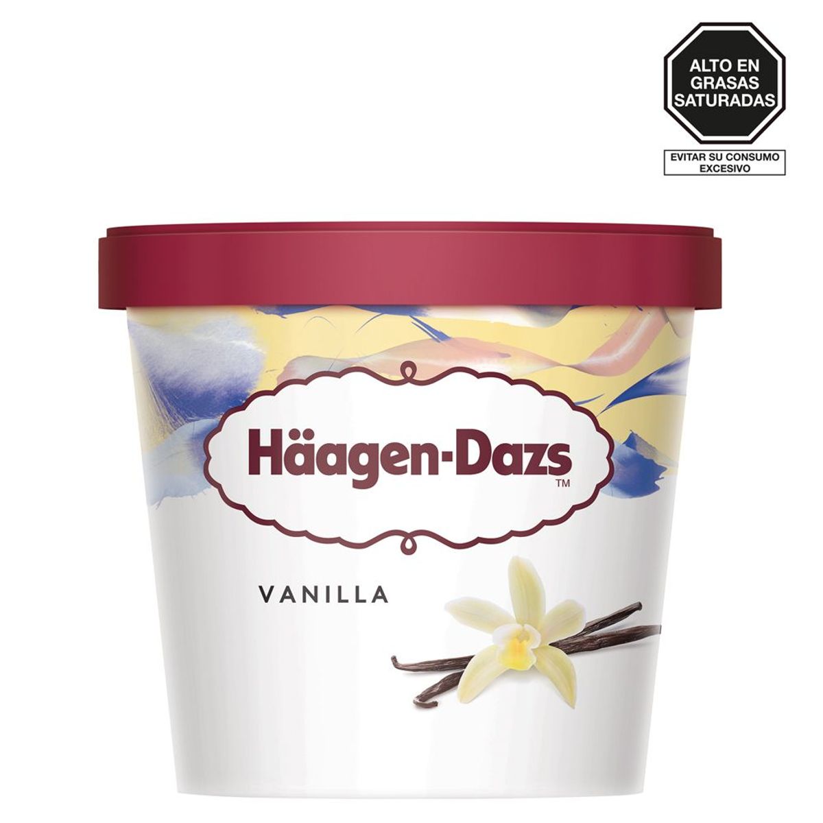 HAAGEN DAZS - Helado Haagen Dazs Vainilla Pote 473 mL