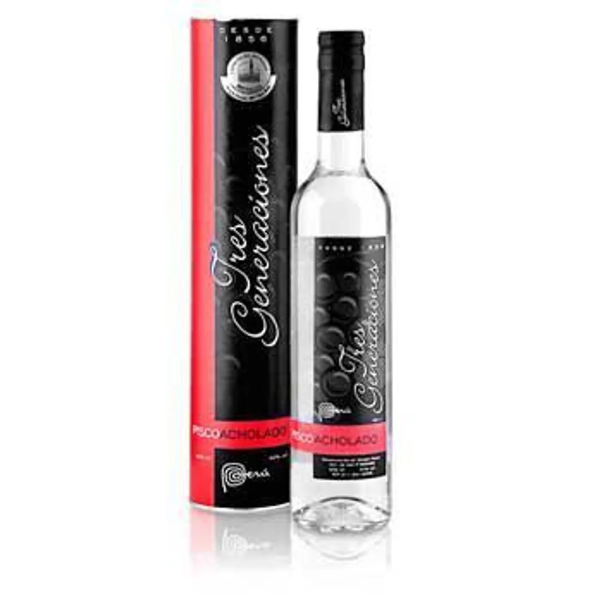 TRES GENERACIONES - Pisco Tres Generaciones Acholado Botella 500 mL