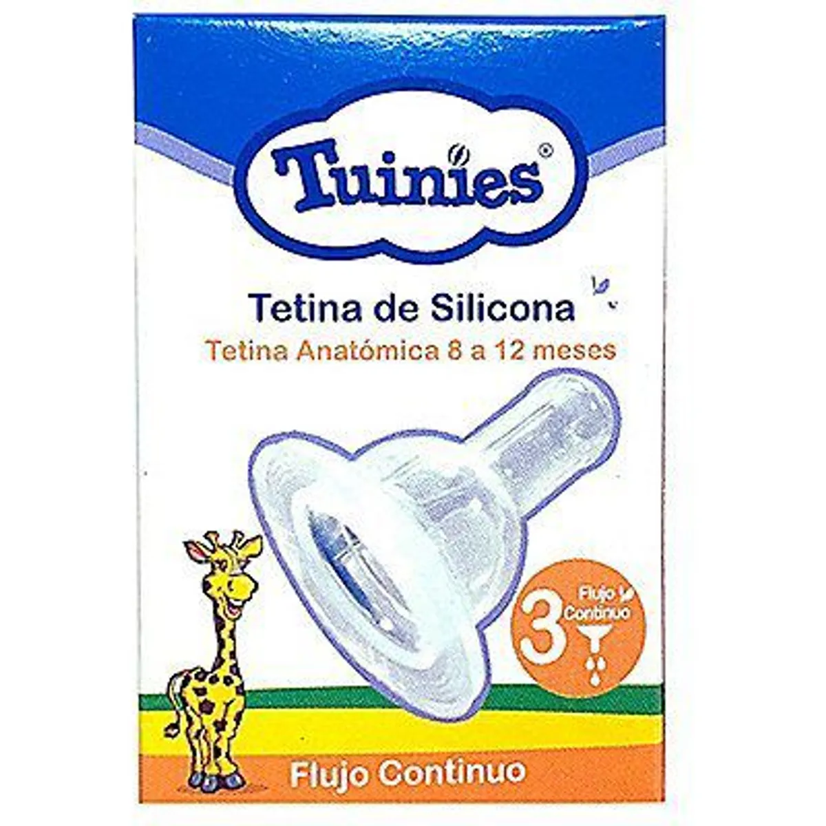 TUINIES - Tetina Anatómica Tuinies Silicona 3