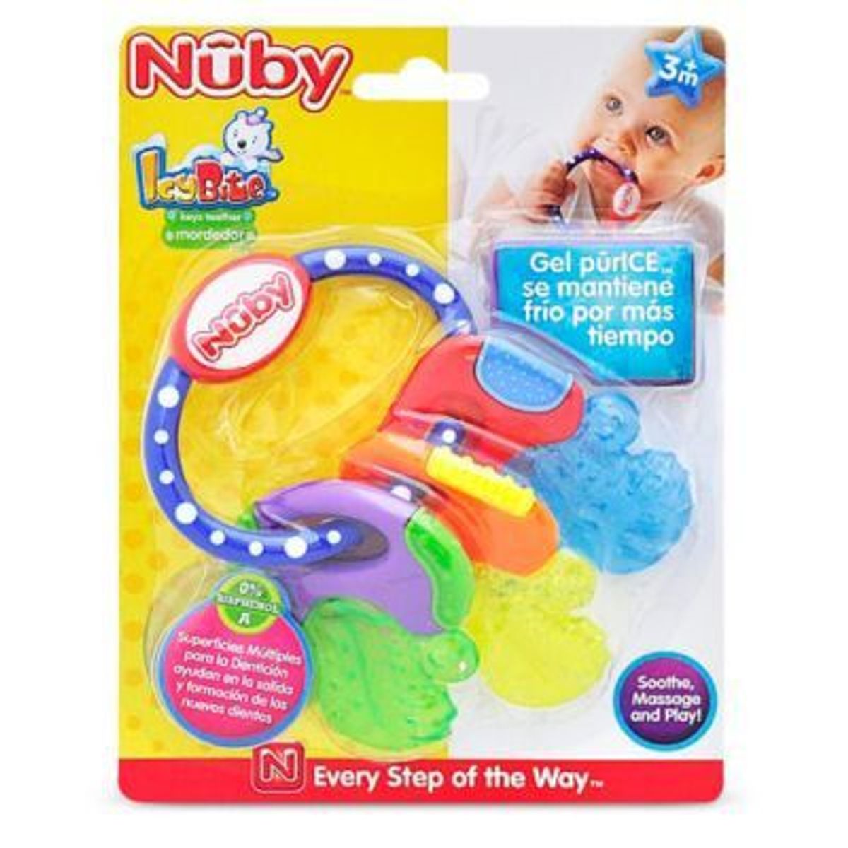 NUBY - Mordedor de Llave 455 Nuby 2 Unidades