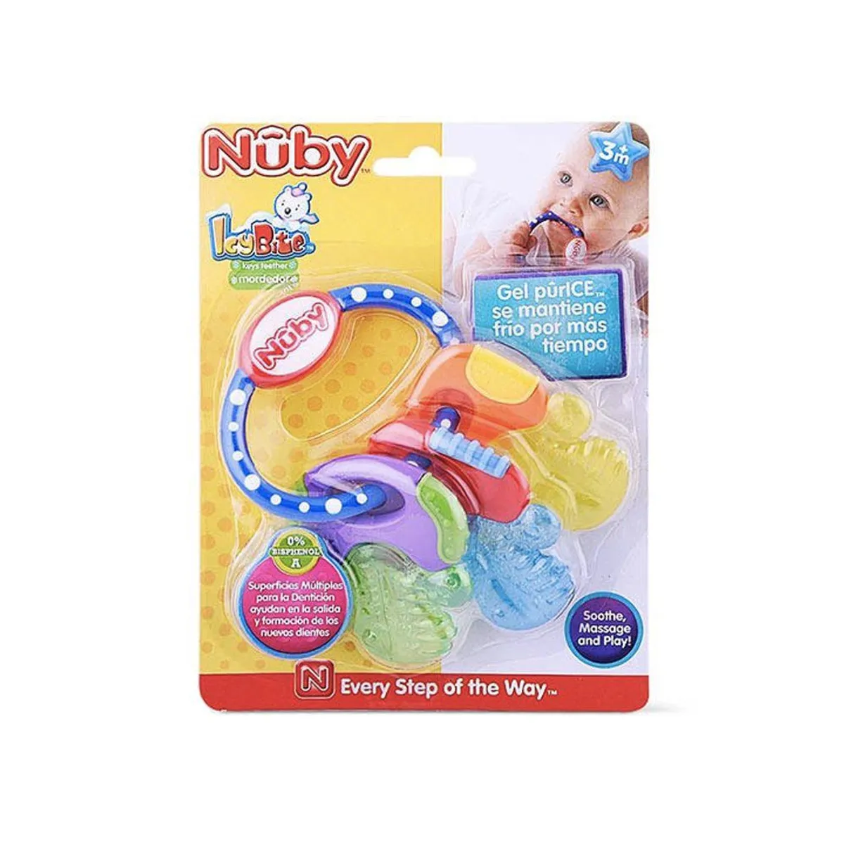 NUBY - Mordedor de Llave 455 Nuby 2 Unidades